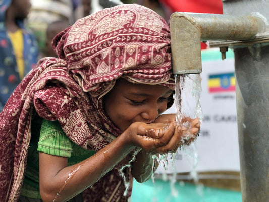Wir haben unseren ersten Wasserbrunnen eröffnet